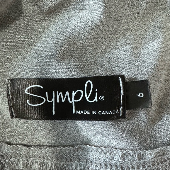 Sympli Wide Leg Cropped Pants Pockets Size 6 - Picture 10 of 11